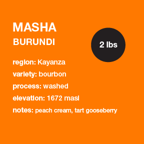 **NEW** BURUNDI Masha