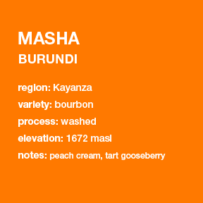 **NEW** BURUNDI Masha