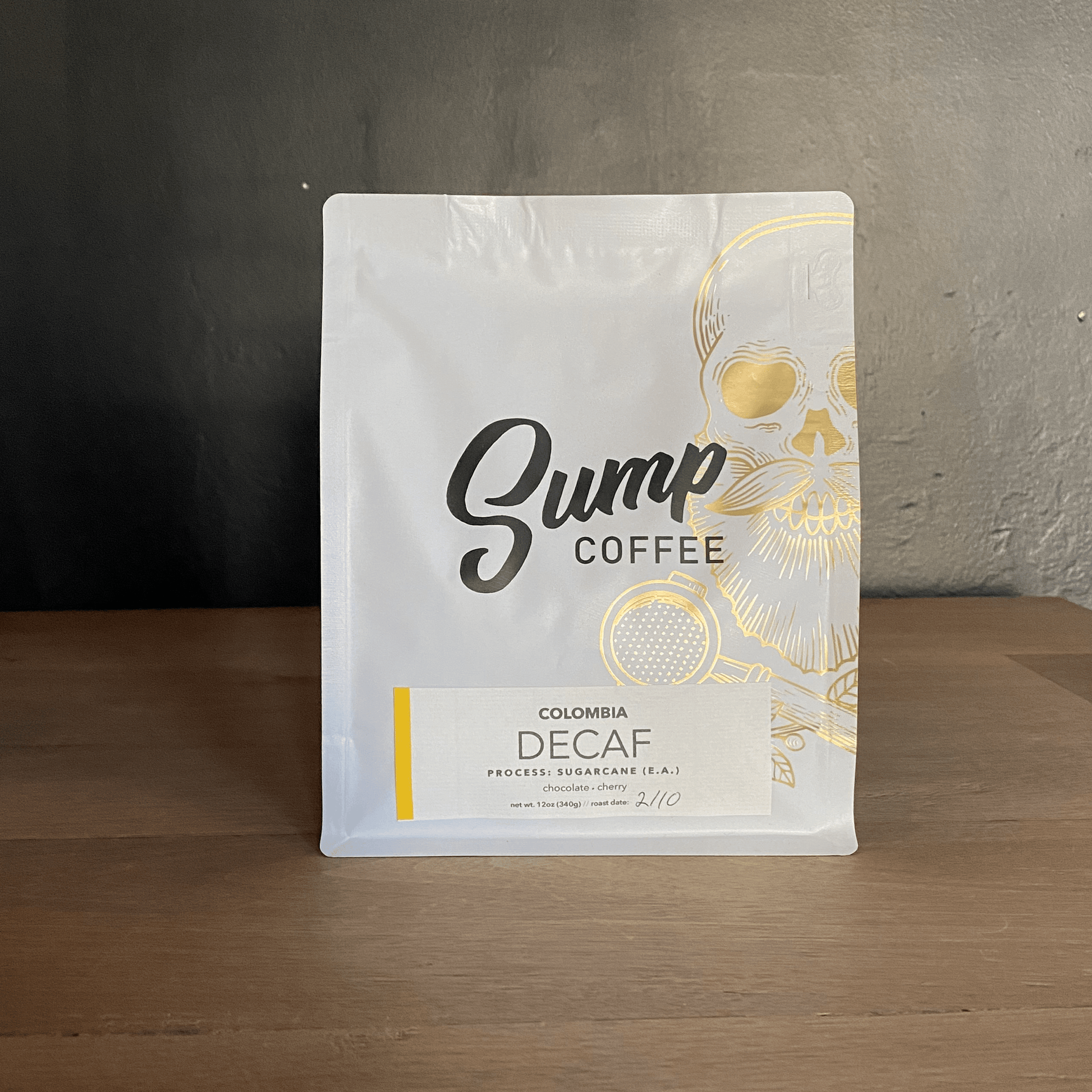Decaf Whole Bean Coffee Subscription 1 x 12oz Bag