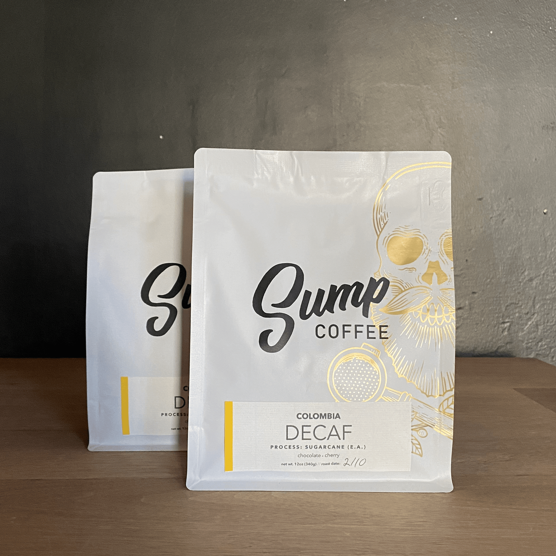 Decaf Whole Bean Coffee Subscription 2 x 12oz Bag
