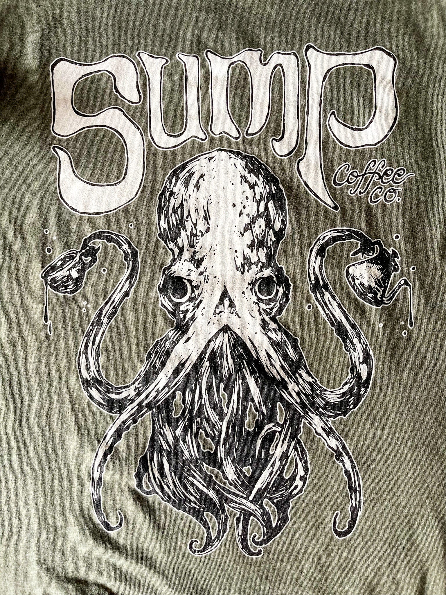 Octo T-Shirt -- Military Green
